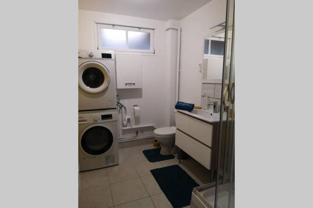 Appartement, Les Templiers, Rdc Vue Mer Proche Centre Ville Houlgate Bagian luar foto